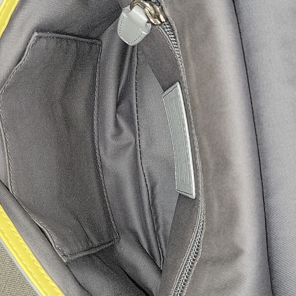 Coach Gray and Yellow Crossbody Bag - Picture 9 of 14